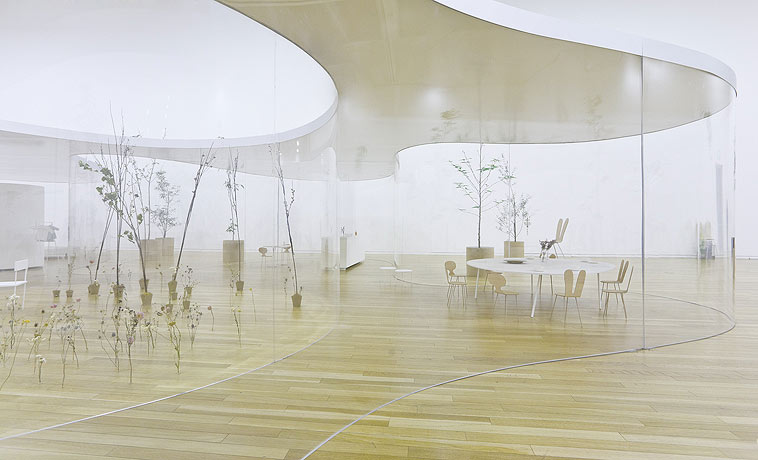 © Ivan Baan - Exhibition by SANAA in the exhibition SPACE FOR YOUR FUTURE: Recombing the DNA of Art and Design at the MUSEUM OF CONTEMPORARY ART in Tokyo